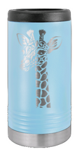 Load image into Gallery viewer, Giraffe Laser Engraved Slim Can Insulated Koosie
