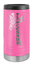 Load image into Gallery viewer, Giraffe Laser Engraved Slim Can Insulated Koosie

