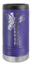 Load image into Gallery viewer, Giraffe Laser Engraved Slim Can Insulated Koosie
