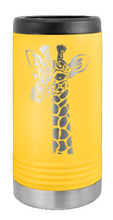 Load image into Gallery viewer, Giraffe Laser Engraved Slim Can Insulated Koosie
