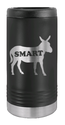 Smart Ass Laser Engraved Slim Can Insulated Koosie