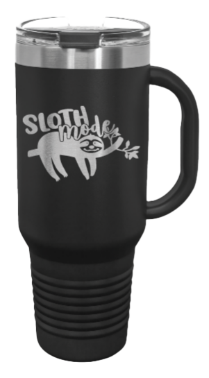 Sloth 40oz Handle Mug Laser Engraved