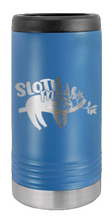 Load image into Gallery viewer, Sloth Laser Engraved Slim Can Insulated Koosie
