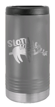 Load image into Gallery viewer, Sloth Laser Engraved Slim Can Insulated Koosie
