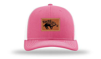 Hot Pink / White