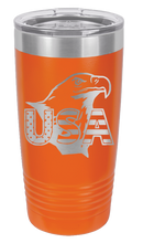 Load image into Gallery viewer, USA Eagle Laser Engraved Tumbler (Etched)
