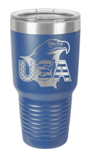 Load image into Gallery viewer, USA Eagle Laser Engraved Tumbler (Etched)
