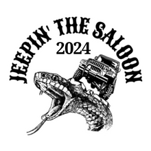 Load image into Gallery viewer, Jeepin&#39; the Saloon 2024 Road Badge
