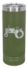 Load image into Gallery viewer, Tractor 2 Laser Engraved Skinny Tumbler (Etched)
