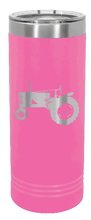 Load image into Gallery viewer, Tractor 2 Laser Engraved Skinny Tumbler (Etched)
