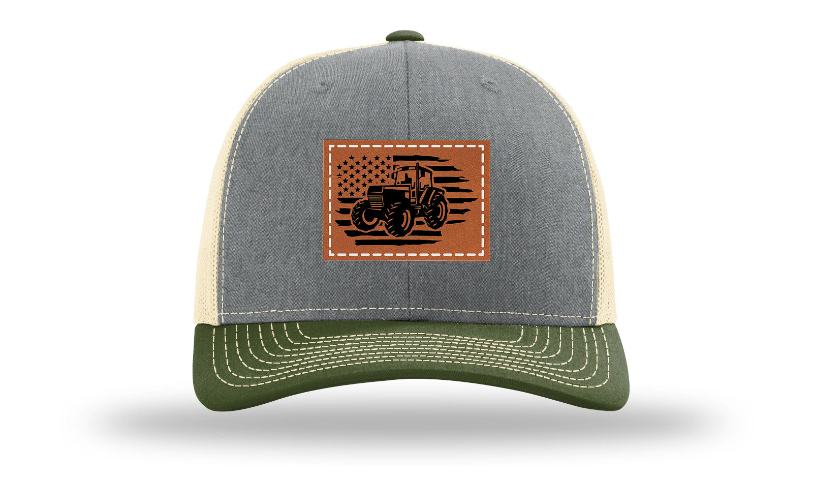 Heather Grey / Birch / Army Olive