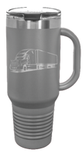 Load image into Gallery viewer, Truck 40oz Handle Mug Laser Engraved
