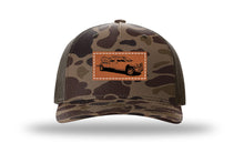 Load image into Gallery viewer, Tow Truck Leather Patch Richardson 112 Duck Camo Hat
