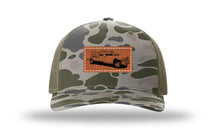 Load image into Gallery viewer, Tow Truck Leather Patch Richardson 112 Duck Camo Hat
