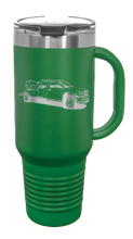 Load image into Gallery viewer, Tow Truck 40oz Handle Mug Laser Engraved
