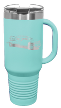 Load image into Gallery viewer, Tow Truck 40oz Handle Mug Laser Engraved
