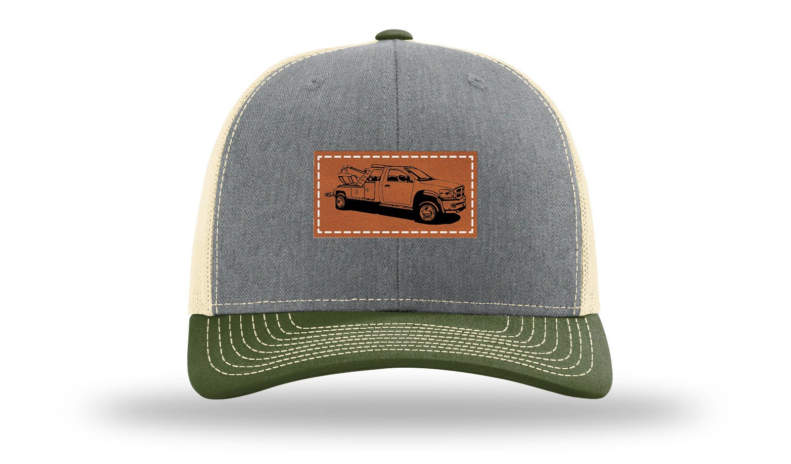 Heather Grey / Birch / Army Olive