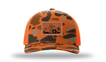 Load image into Gallery viewer, Tow Truck 2 Leather Patch Richardson 112 Duck Camo Hat
