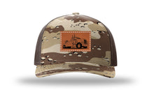 Load image into Gallery viewer, Tow Truck 2 Leather Patch Richardson 112 Duck Camo Hat
