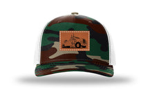 Load image into Gallery viewer, Tow Truck 2 Leather Patch Richardson 112 Duck Camo Hat
