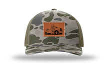 Load image into Gallery viewer, Tow Truck 2 Leather Patch Richardson 112 Duck Camo Hat
