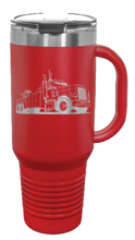 Load image into Gallery viewer, Tow Truck 2 40oz Handle Mug Laser Engraved
