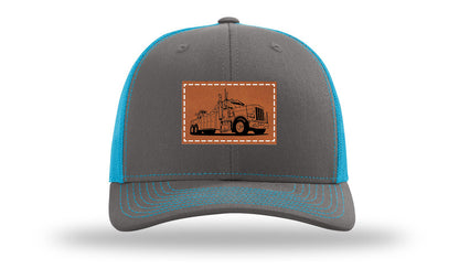 Charcoal / Neon Blue