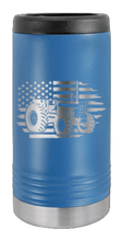 Load image into Gallery viewer, Tractor Flag Laser Engraved Slim Can Insulated Koosie
