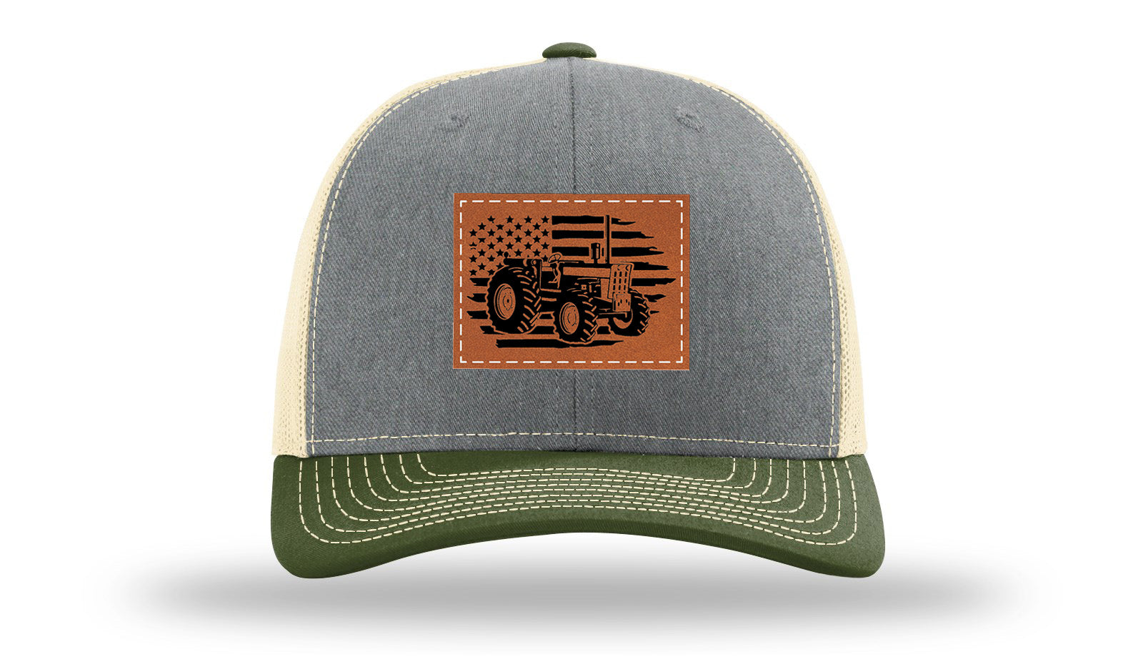 Heather Grey / Birch / Army Olive