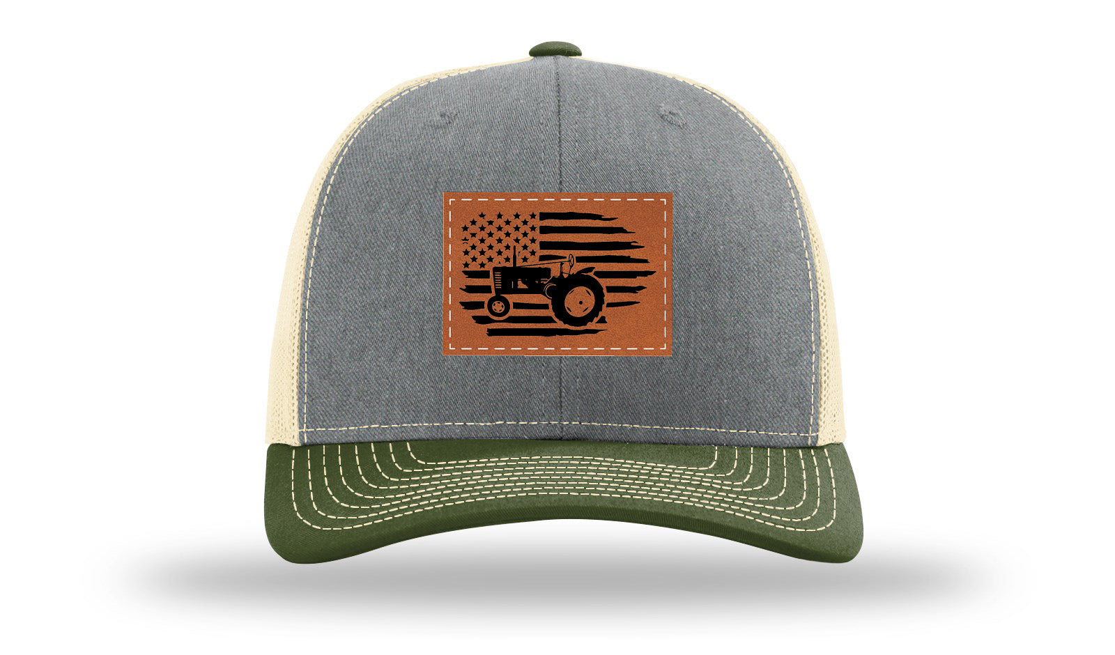 Heather Grey / Birch / Army Olive