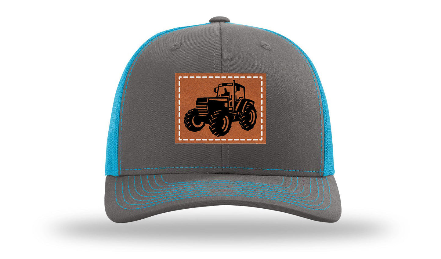 Charcoal / Neon Blue