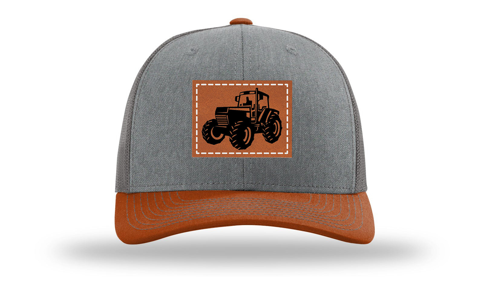 Heather Grey / Charcoal / Dark Orange