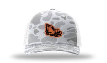 Load image into Gallery viewer, Excavator Leather Patch Richardson 112 Duck Camo Hat
