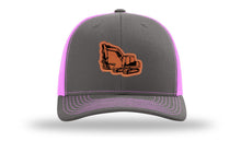 Load image into Gallery viewer, Excavator Leather Patch Richardson 112 Hat
