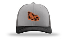 Load image into Gallery viewer, Excavator Leather Patch Richardson 112 Hat
