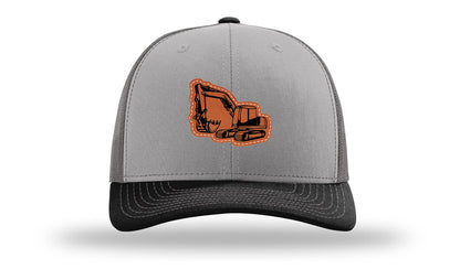 Excavator Leather Patch Richardson 112 Hat
