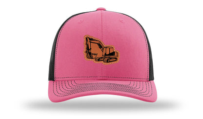 Excavator Leather Patch Richardson 112 Hat