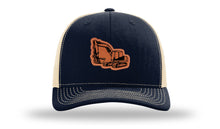 Load image into Gallery viewer, Excavator Leather Patch Richardson 112 Hat
