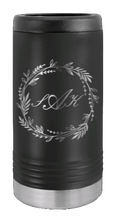 Load image into Gallery viewer, Wreath 4 Laser Engraved Slim Can Insulated Koosie
