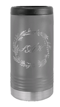Load image into Gallery viewer, Wreath 4 Laser Engraved Slim Can Insulated Koosie
