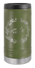 Load image into Gallery viewer, Wreath 4 Laser Engraved Slim Can Insulated Koosie
