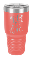 Load image into Gallery viewer, Wild &amp; Free Laser Engraved Tumbler (Etched)
