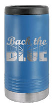 Load image into Gallery viewer, Back The Blue Laser Engraved Slim Can Insulated Koosie
