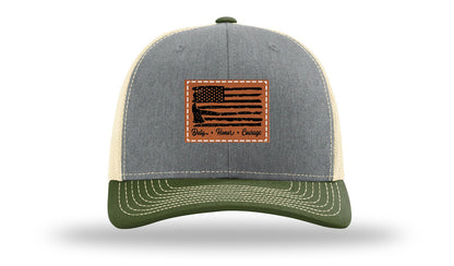 Heather Grey / Birch / Army Olive
