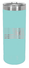 Load image into Gallery viewer, EMS Flag Laser Engraved Skinny Tumbler (Etched)
