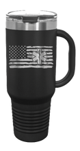 Load image into Gallery viewer, EMS Flag 40oz Handle Mug Laser Engraved
