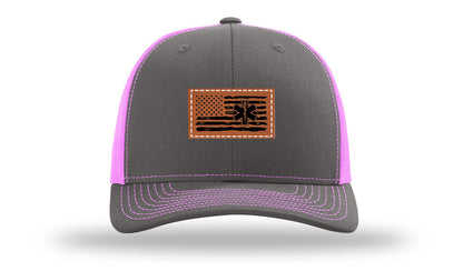 Charcoal / Neon Pink