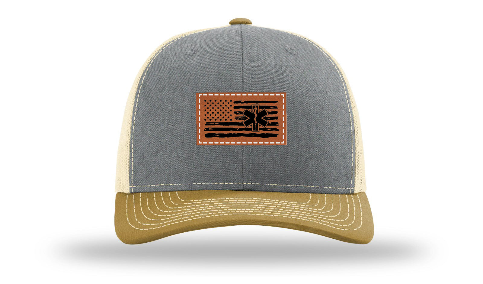 Heather Grey / Birch / Amber Gold