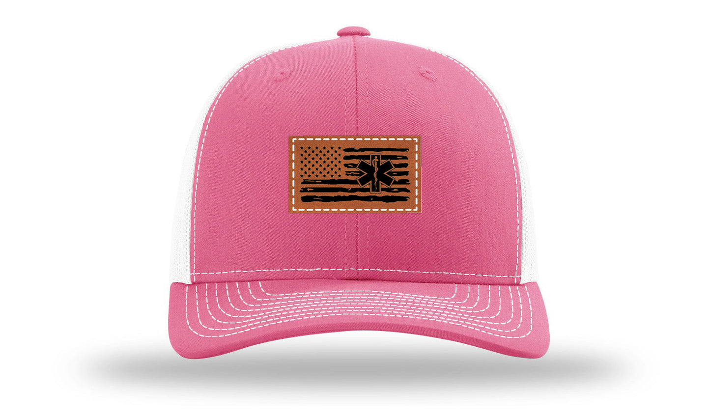 Hot Pink / White