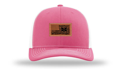 Hot Pink / White